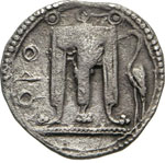BRUTTIUM - Kroton  (480-430 a.C.)  Statere.  ... 