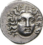 CARIA - Rodi   (170 circa a.C.)  Dracma, ... 