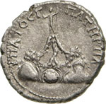 ADRIANO  (117-138)  Didracma, ... 
