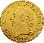 VITTORIO AMEDEO III  (1773-1796)  Doppia ... 