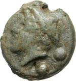 ANONIME  (225-217 a.C.)  Sestante.  D/ Testa ... 