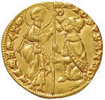 GIOVANNI SORANZO  (1312-1328)  Ducato.   CNI ... 