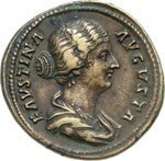 FAUSTINA Figlia  (moglie di Marco Aurelio, ... 