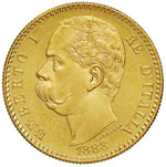 UMBERTO I  (1878-1900)  50 Lire 1888 Roma.   ... 