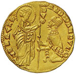 ANDREA DANDOLO  (1343-1354)  Ducato.   Paol. ... 