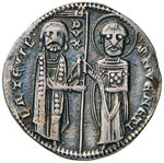 LORENZO TIEPOLO  (1268-1275)  Grosso.   ... 