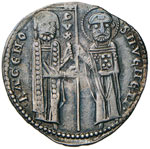 RANIERI ZENO  (1253-1268)  Grosso.   Paol. 1 ... 