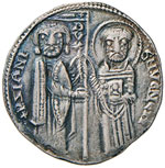PIETRO ZIANI  (1205-1229)  Grosso.   Paol. 1 ... 