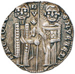 MARINO ZORZI  (1311-1312)  Grosso.   Paol. 2 ... 