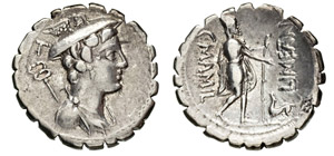 MAMILIA - C. Mamilius Limetanus  (82 a.C.)  ... 