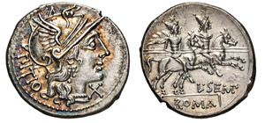SEMPRONIA - L. Sempronius Pitio  (148 a.C.)  ... 