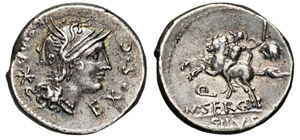 SERGIA - M. Sergius Silus  (116-115 a.C.)  ... 