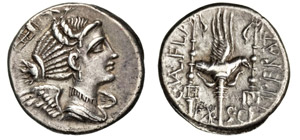 VALERIA - C. Valerius Flaccus   (82 a.C.)  ... 