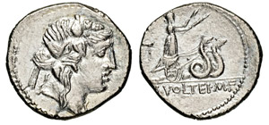 VOLTEIA - M. Volteius M.f.  (78 a.C.)  ... 