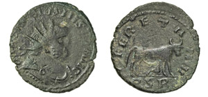 CARAUSIO  (287-293)  Antoniniano.  D/ Busto ... 