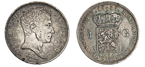 OLANDA    GUGLIELMO I  (1815-1840)  Gulden ... 