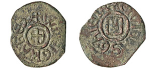 GAETA  GUGLIELMO II  (1166-1189)  Follaro.  ... 