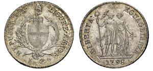 GENOVA  REPUBBLICA LIGURE  (1798-1805)  2 ... 