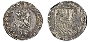 MILANO  FILIPPO II DI SPAGNA  (1556-1598)  ... 