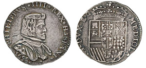 MILANO  FILIPPO IV DI SPAGNA  (1621-1665)  ... 