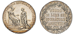 MILANO  REPUBBLICA CISALPINA  (1797-1802)  ... 