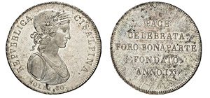 MILANO  REPUBBLICA CISALPINA  (1800-1802)  ... 