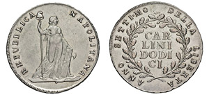 NAPOLI  REPUBBLICA NAPOLETANA  (1799)  ... 