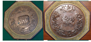   (1805-1814)  Grande medaglia in bronzo ... 