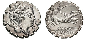 CLAUDIA - Ti. Claudius Ti.f. Ap.n. Nero  (79 ... 