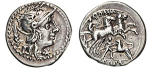 DOMITIA - Cn. Domitius Ahenobarbus  (119-118 ... 