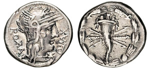 FABIA - Q. Fabius Maximus  (127 a.C.)  ... 