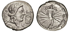 FABIA - Q. Fabius Maximus  (127 a.C.)  ... 