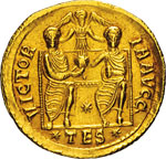 VALENTINIANO I  (364-375)  Solido, ... 