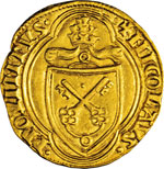 NICOLO V  (1447-1455)  Ducato s.d.  D/ ... 