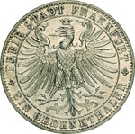 GERMANIA - Francoforte - Vereinstaler 1863   ... 