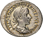 GORDIANO III PIO  (238-244)  Denario.  D/ ... 