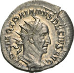 TRAIANO DECIO  (249-251)  Antoniniano.  D/ ... 