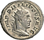 FILIPPO I LARABO  (244-249)  Antoniniano.  ... 