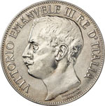 VITTORIO EMANUELE III  (1900-1946)  5 Lire ... 