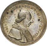 PAPALI - PIO VI  (1775-1799)  Medaglia 1782 ... 