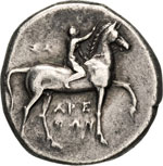 CALABRIA - TARENTUM -   (302-280 a.C.)  ... 