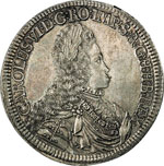 AUSTRIA - CARLO VI  (1711-1740)  Da 2 ... 