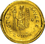 TEODORICO  (496-523)  Solido a ... 