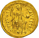 GIUSTINO II  (565-578)  Solido ... 