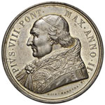PIO VIII  (1829-1830)  Med. 1830 ... 