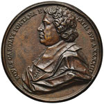 FONTANA Carlo  (1634-1714)  Medaglia s.d. ... 