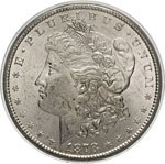 U.S.A. - Dollaro Morgan 1878 CC entro slab ... 