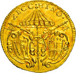 CLEMENTE XIV  (1769-1774)  Zecchino 1771, ... 