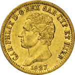   SAVOIA  CARLO FELICE  (1821-1831)  20 Lire ... 