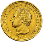 CARLO FELICE  (1821-1831)  80 Lire 1825 ... 
